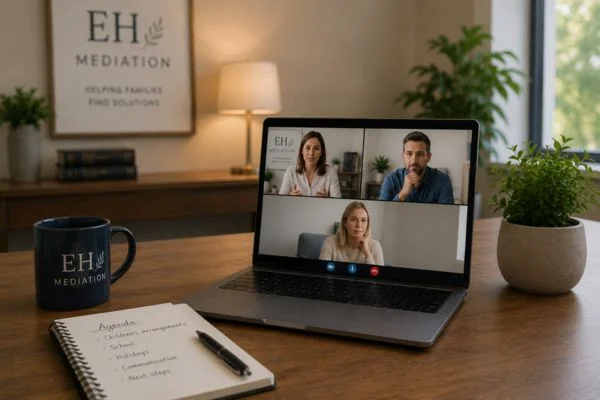 child access mediation Bromsgrove online meeting.