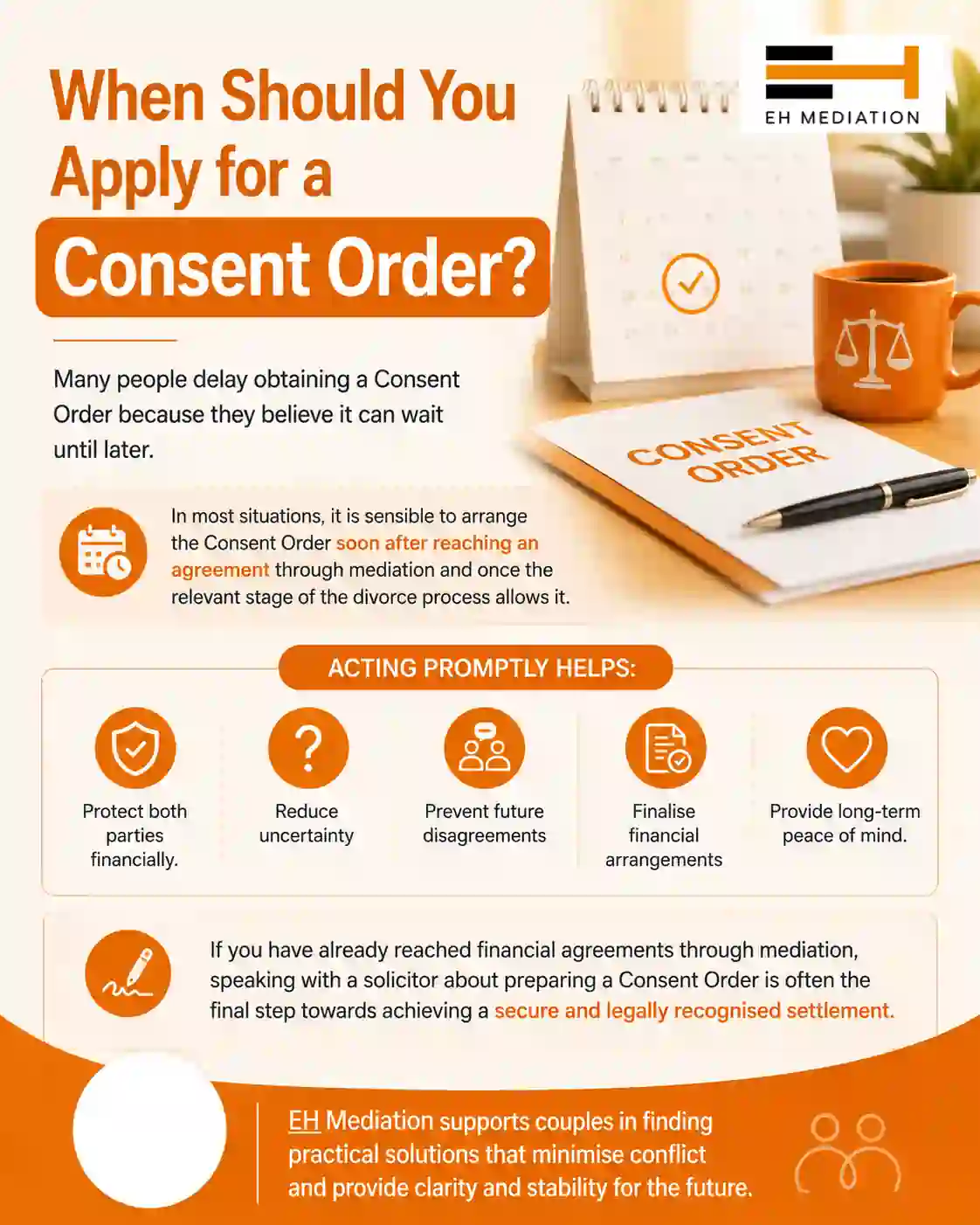 When Should You Apply for a Consent Order Bromsgrove?